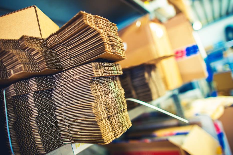 sistema MES para cajas de cartón