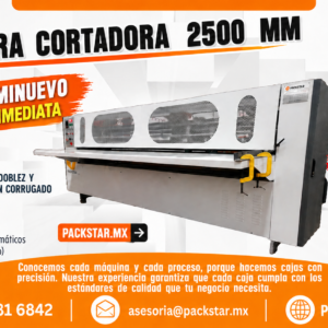 1. Rayadora Cortadora 2500 mm SEMINUEVA ENTREGA INMEDIATA
